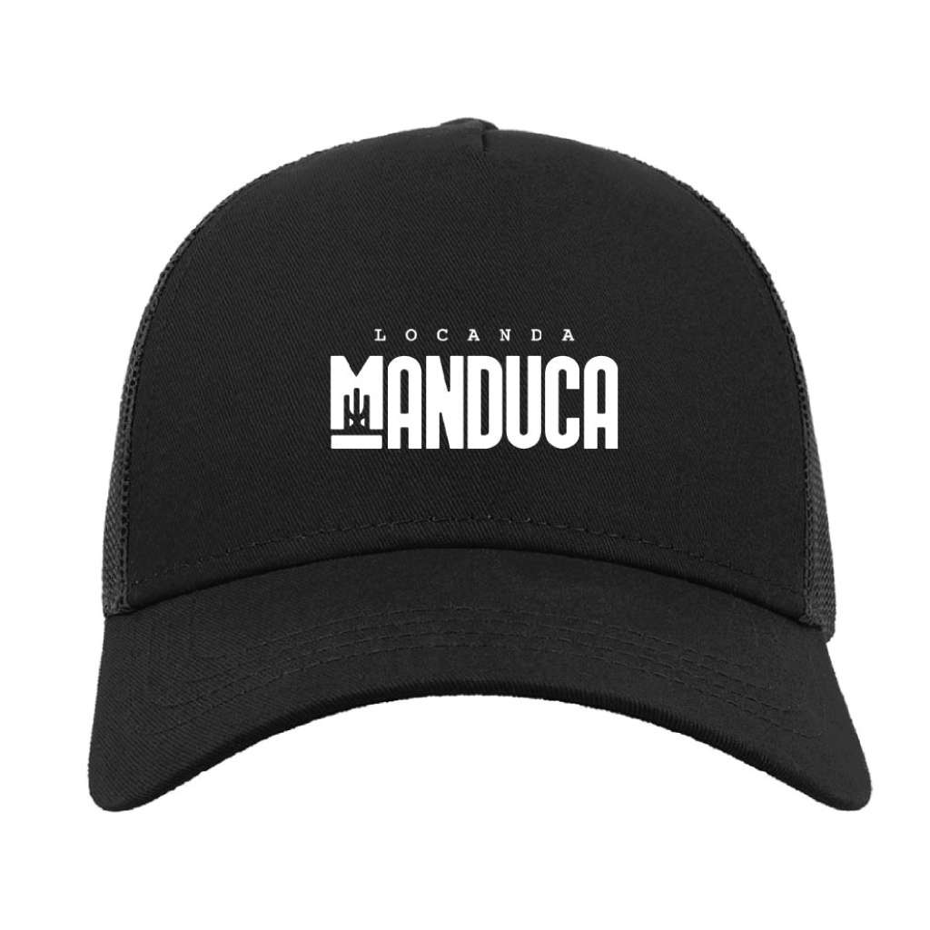 Realizzazione cappellino personalizzato con logo Locanda Manduca