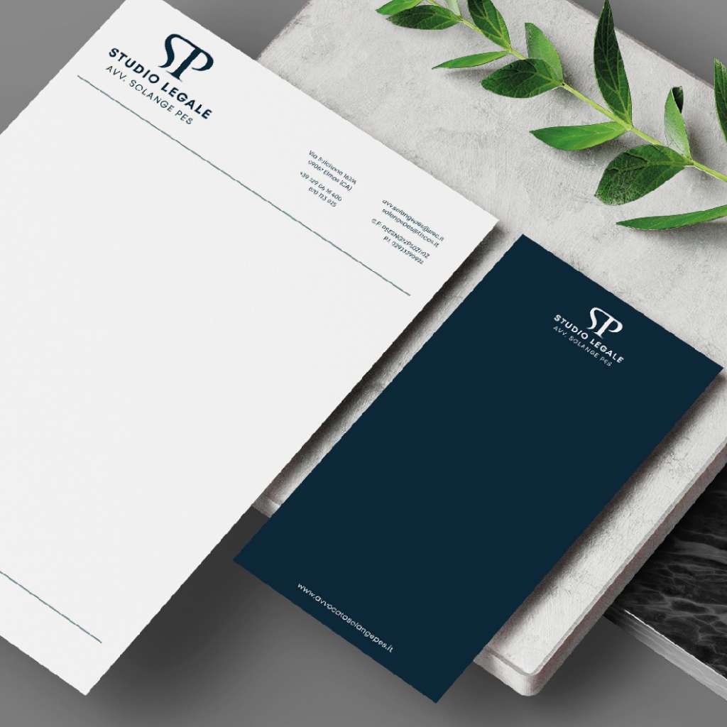 Creazione Brand Identity Studio Legale Solange Pes