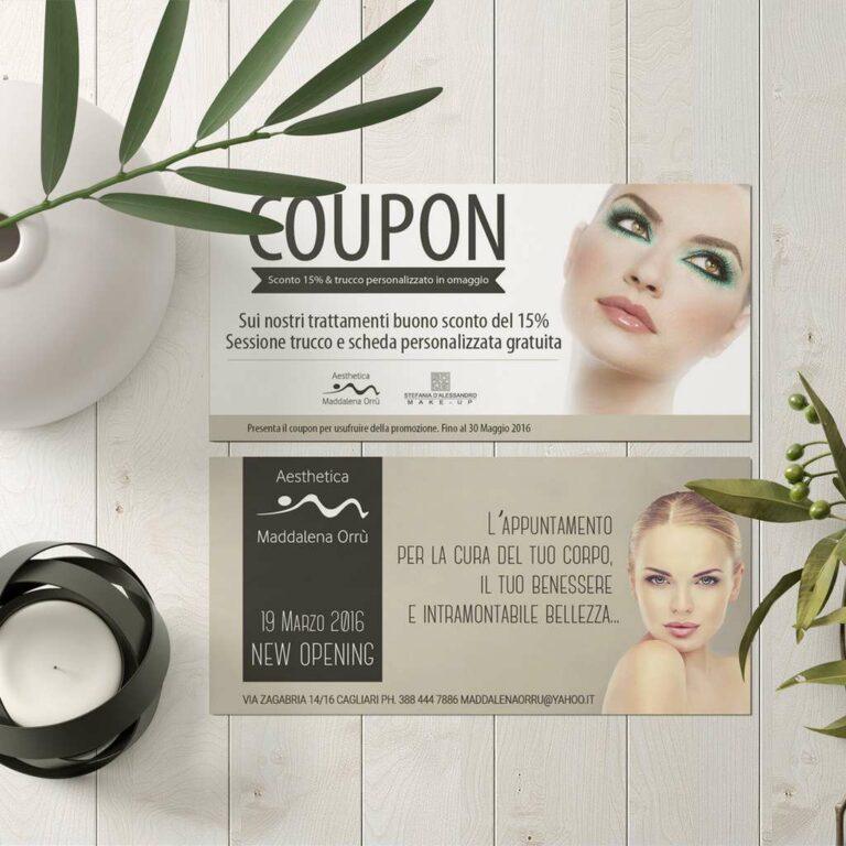 creazione coupon aesthetica